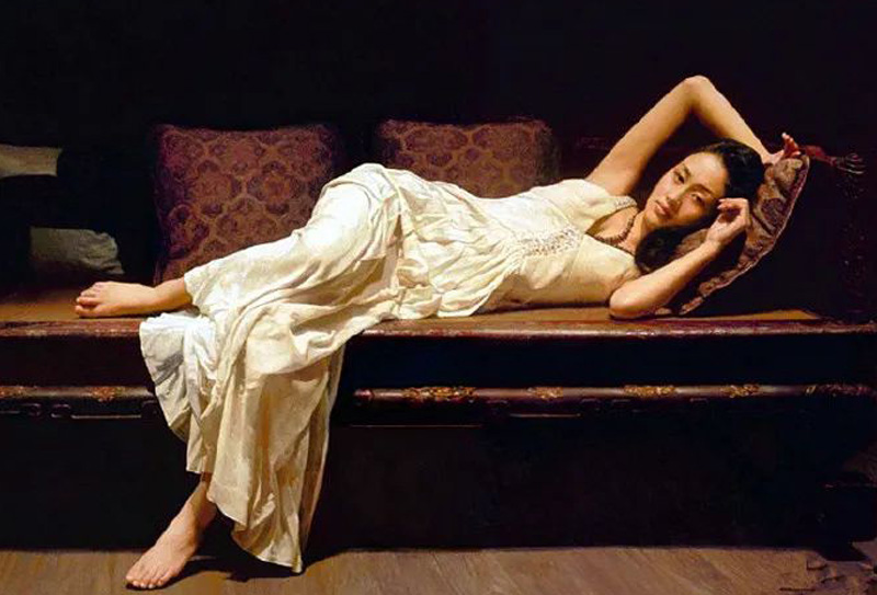 中國(guó)美術(shù)家協(xié)會(huì)會(huì)員,中央美術(shù)學(xué)院教授張義波寫(xiě)實(shí)肖像油畫(huà)作品欣賞